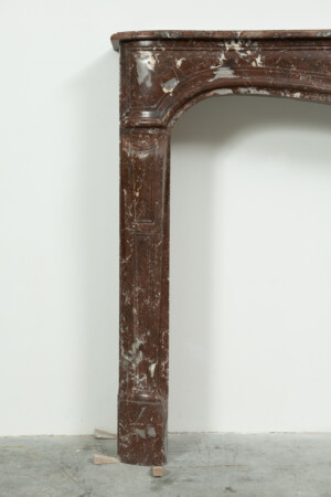 Rood Marmeren Louis XVI Schouw