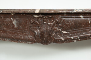 Rood Marmeren Louis XVI Schouw