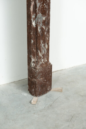 Rood Marmeren Louis XVI Schouw