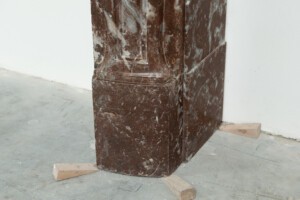 Rood Marmeren Louis XVI Schouw