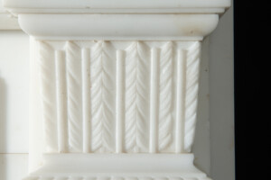 Neoclassicistische Wit Marmeren Schouw