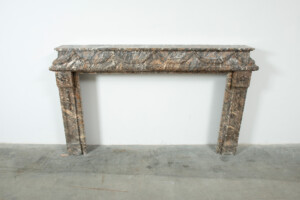 Imposante Marmeren Louis XVI Schouw