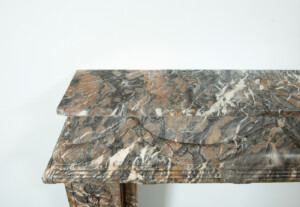 Imposante Marmeren Louis XVI Schouw