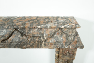 Imposante Marmeren Louis XVI Schouw