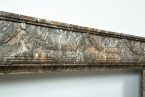 Imposante Marmeren Louis XVI Schouw