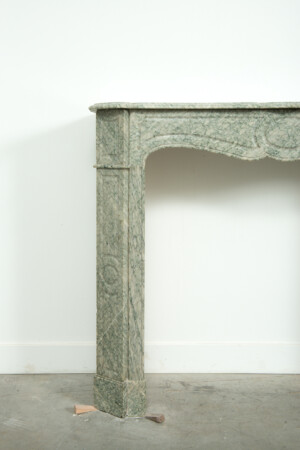 Groen Marmeren Pompadour Schouw