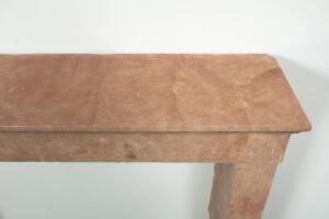 Rechte Roze Kalkstenen Schouw