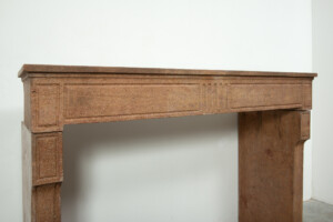 Louis XVI Schouw Kalksteen