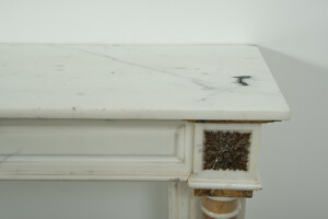 Marmeren Schouw met Brocatelle Pilaren