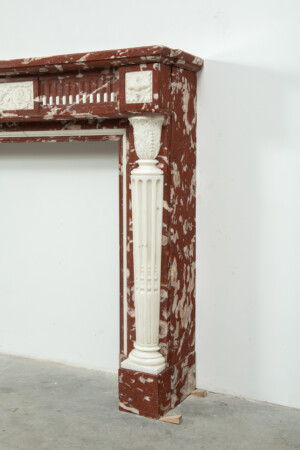 Rode Louis XVI Schouw