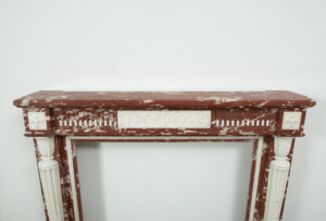 Rode Louis XVI Schouw