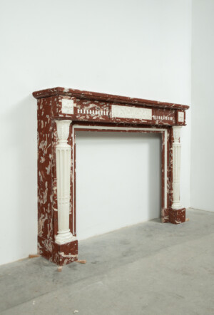 Rode Louis XVI Schouw