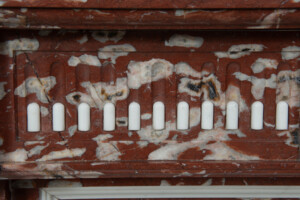 Rode Louis XVI Schouw