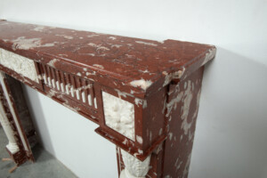 Rode Louis XVI Schouw