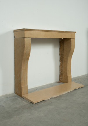 Kalkstenen Campagnard Schouw met Grondplaat