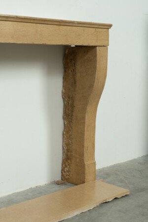 Kalkstenen Campagnard Schouw met Grondplaat