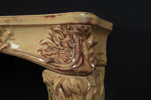 Porseleinen Art Nouveau Schouw