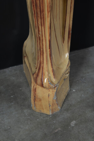 Porseleinen Art Nouveau Schouw