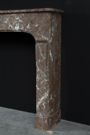 Rood Marmeren Louis XV Schouw