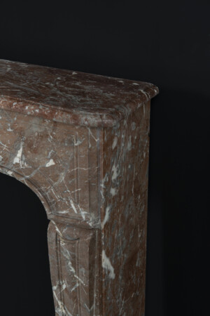 Rood Marmeren Louis XV Schouw