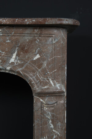 Rood Marmeren Louis XV Schouw