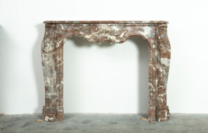 Monumentale Rococo schouw