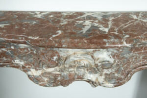 Monumentale Rococo schouw