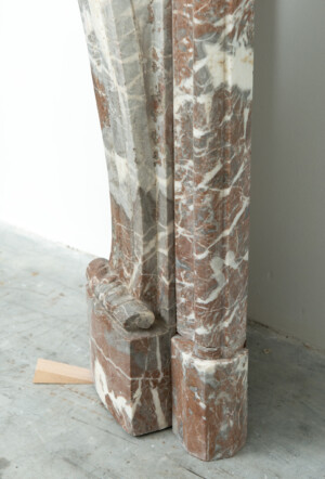 Monumentale Rococo schouw