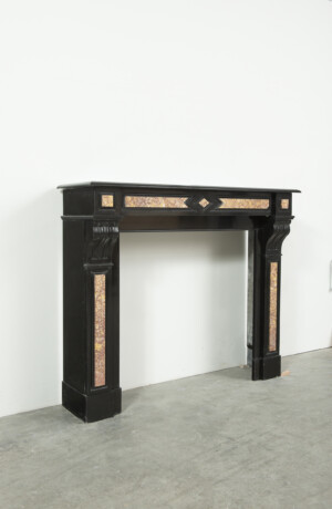 Zwarte Schouw Brocatelle Opleg