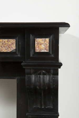 Zwarte Schouw Brocatelle Opleg