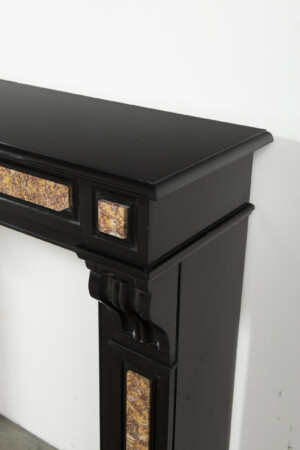 Zwarte Schouw Brocatelle Opleg