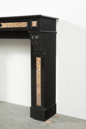 Zwarte Schouw Brocatelle Opleg