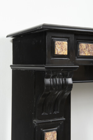 Zwarte Schouw Brocatelle Opleg