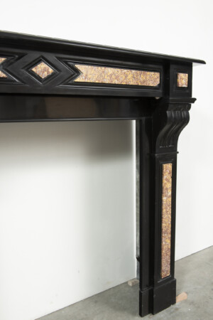 Zwarte Schouw Brocatelle Opleg