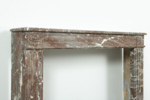 Franse Rood Marmeren Louis XVI Schouw