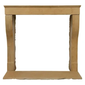 Kalkstenen Campagnard Schouw met Grondplaat