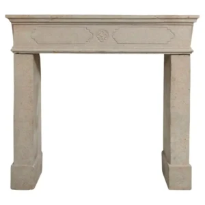 Gebouchardeerde Kalkstenen Schouw