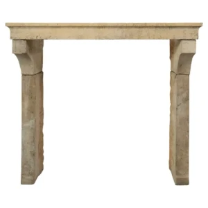 Gebouchardeerde Klakstenen Console Schouw