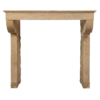 Gladde Kalkstenen Console Schouw