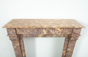 Paars Gele Marmeren Console Schouw
