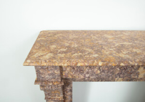 Paars Gele Marmeren Console Schouw