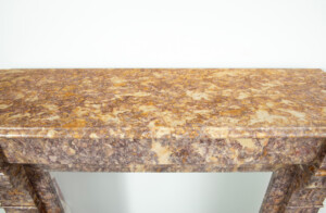 Paars Gele Marmeren Console Schouw