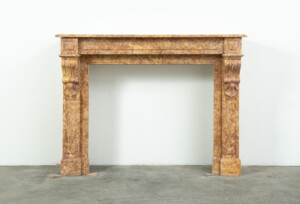 Gele Brocatelle Console Schouw