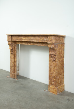 Gele Brocatelle Console Schouw