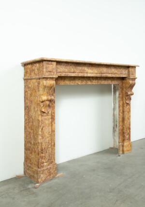 Gele Brocatelle Console Schouw