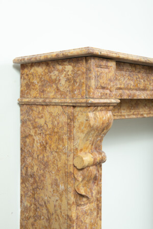 Gele Brocatelle Console Schouw