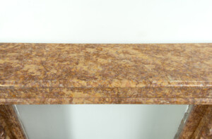 Gele Brocatelle Console Schouw