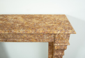 Gele Brocatelle Console Schouw