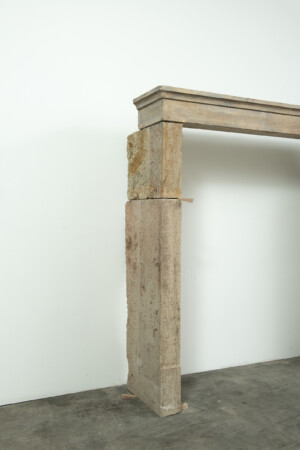 Rustieke Rechte Gebouchardeerde Schouw