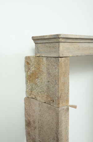 Rustieke Rechte Gebouchardeerde Schouw